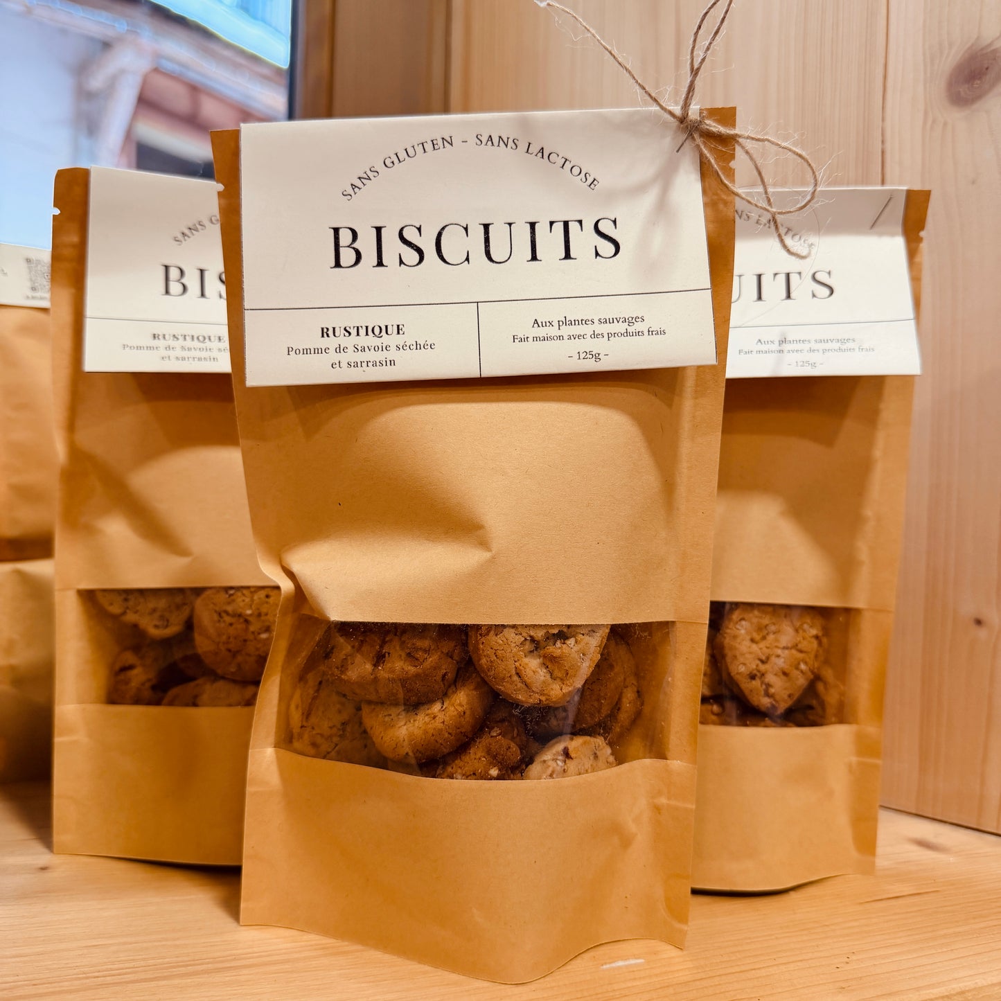BISCUITS "RUSTIQUE" • SARRASIN ET POMME DE SAVOIE
